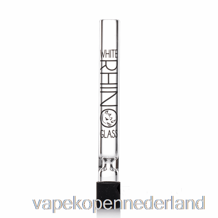 Vape Nederland Witte Neushoorn Glazen Chillum Helder